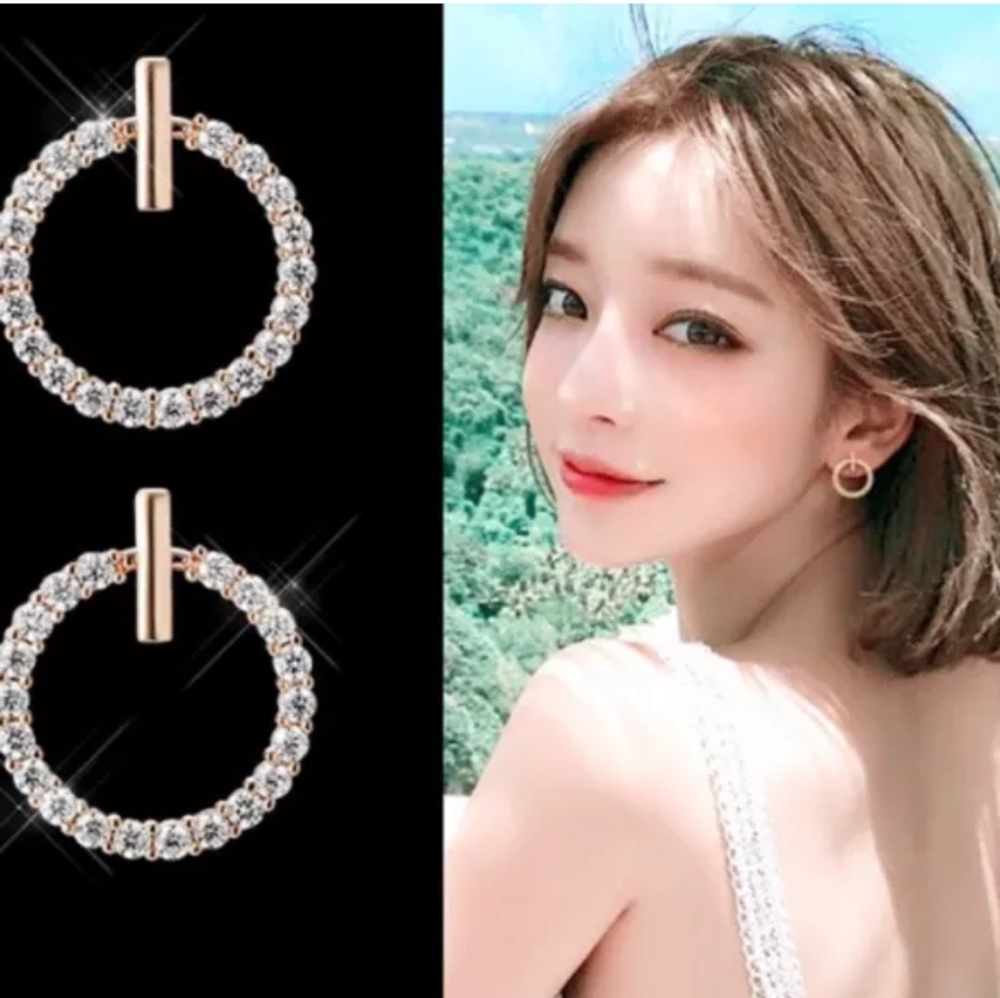S925 Chic simple earring - Picture 1 of 13